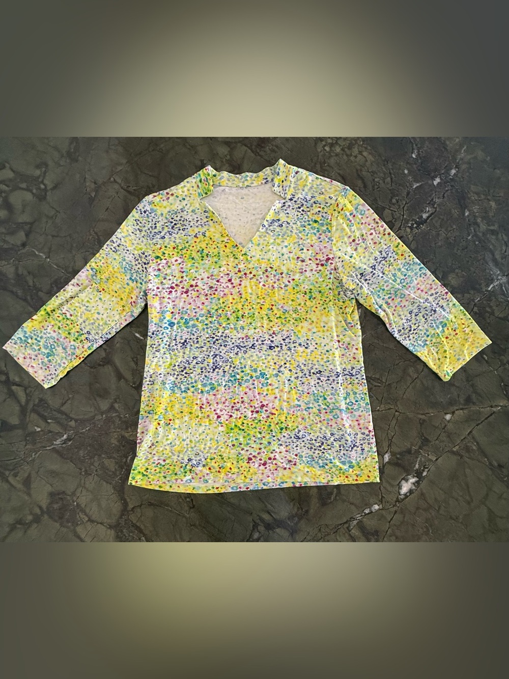 Leggiadro Women’s V-Neck 3/4 Sleeve size 5